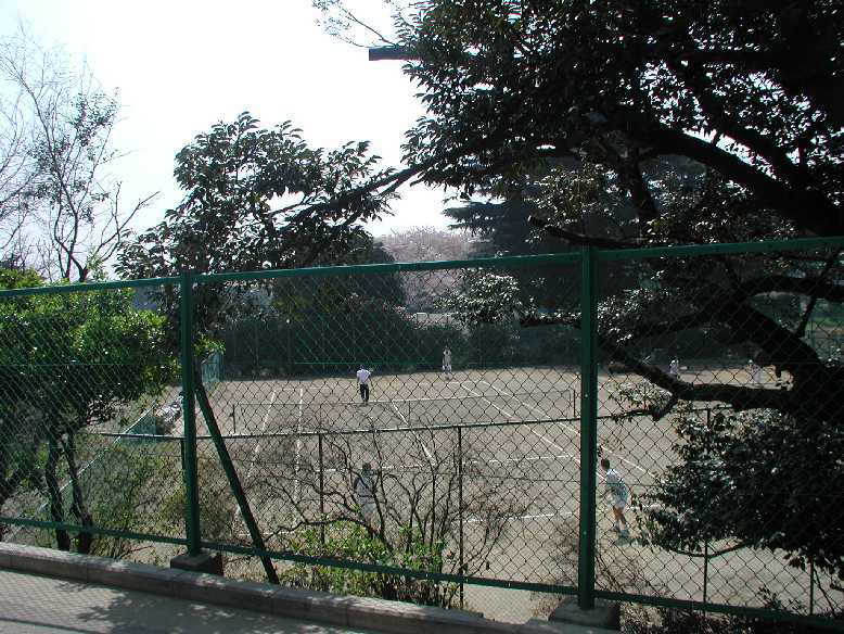 山手公園テニス発祥の地